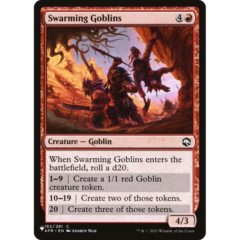 Swarming Goblins [The List]