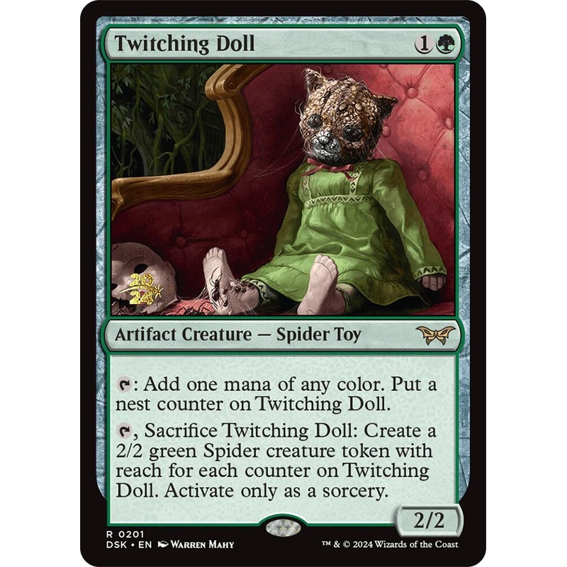Twitching Doll [Duskmourn: House of Horror Prerelease Promos]