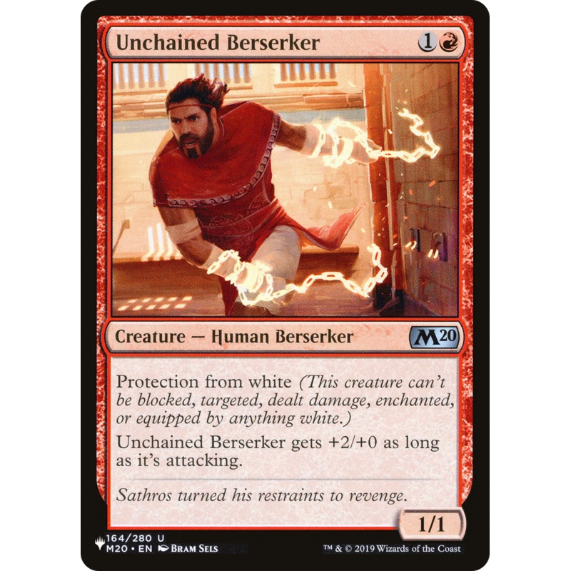 Unchained Berserker [The List]