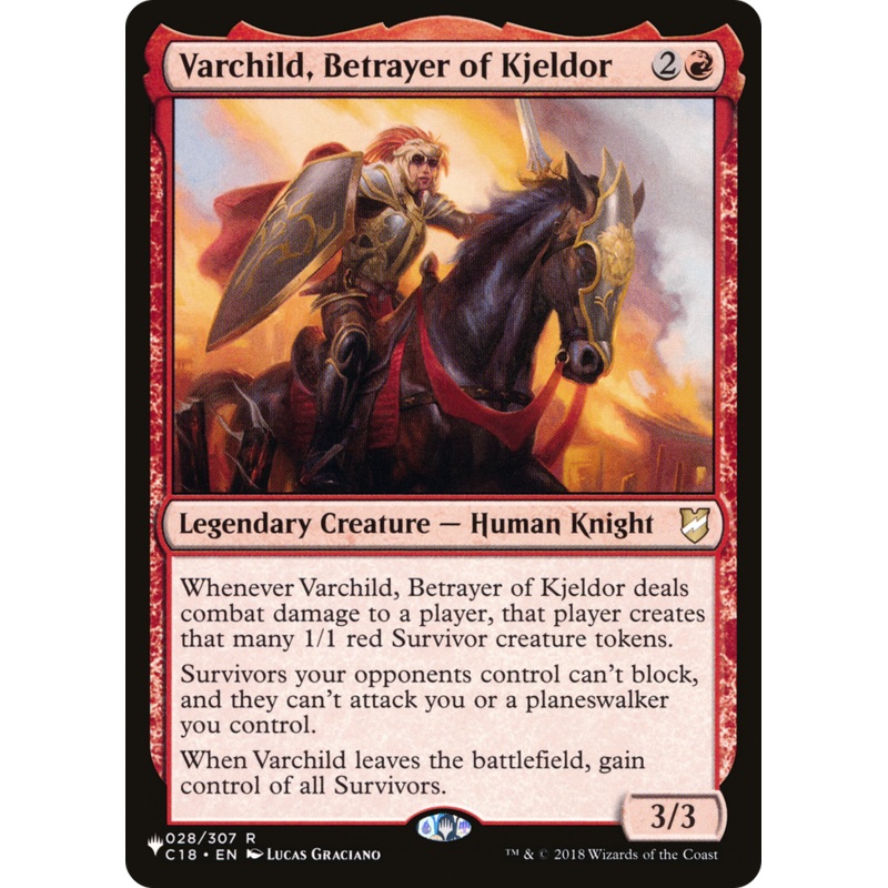 Varchild, Betrayer of Kjeldor [The List]