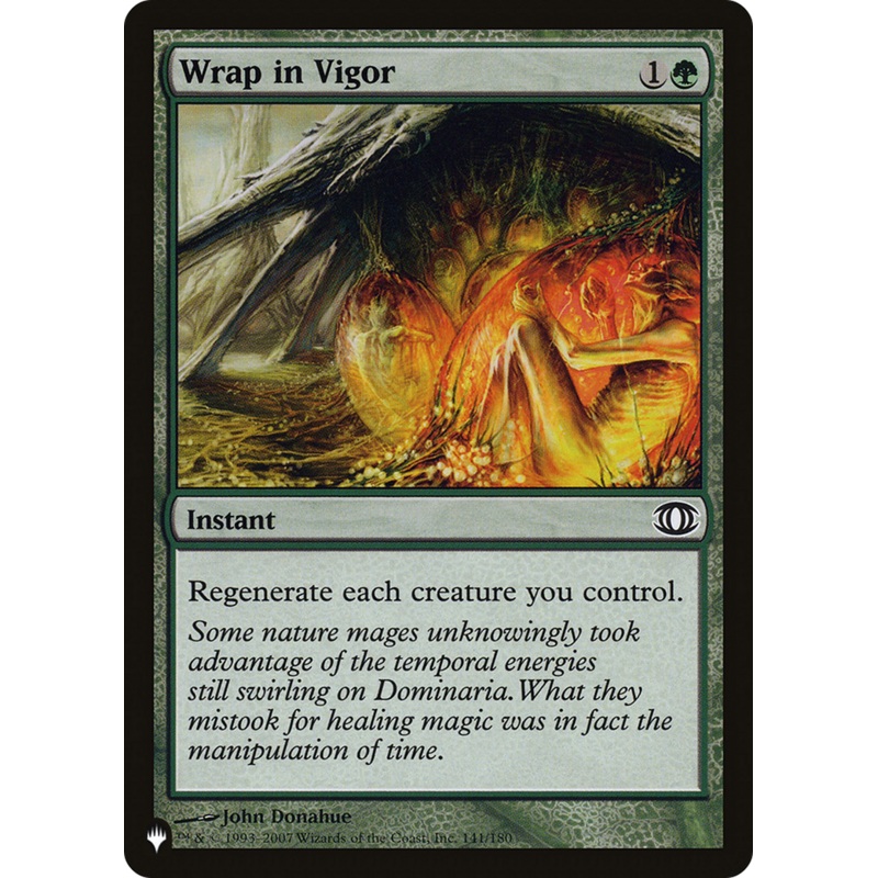 Wrap in Vigor [The List]