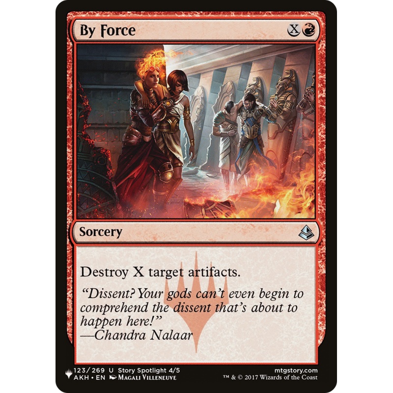 By Force [The List]