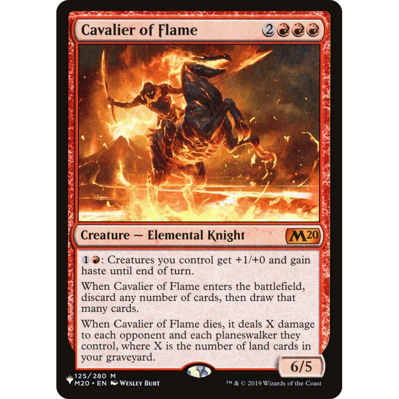 Cavalier of Flame [The List]