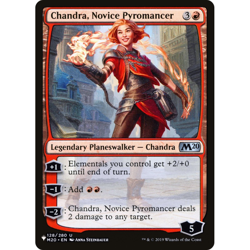 Chandra, Novice Pyromancer [The List]