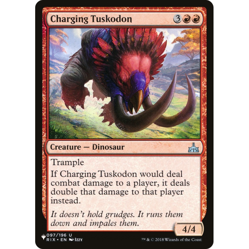 Charging Tuskodon [The List]