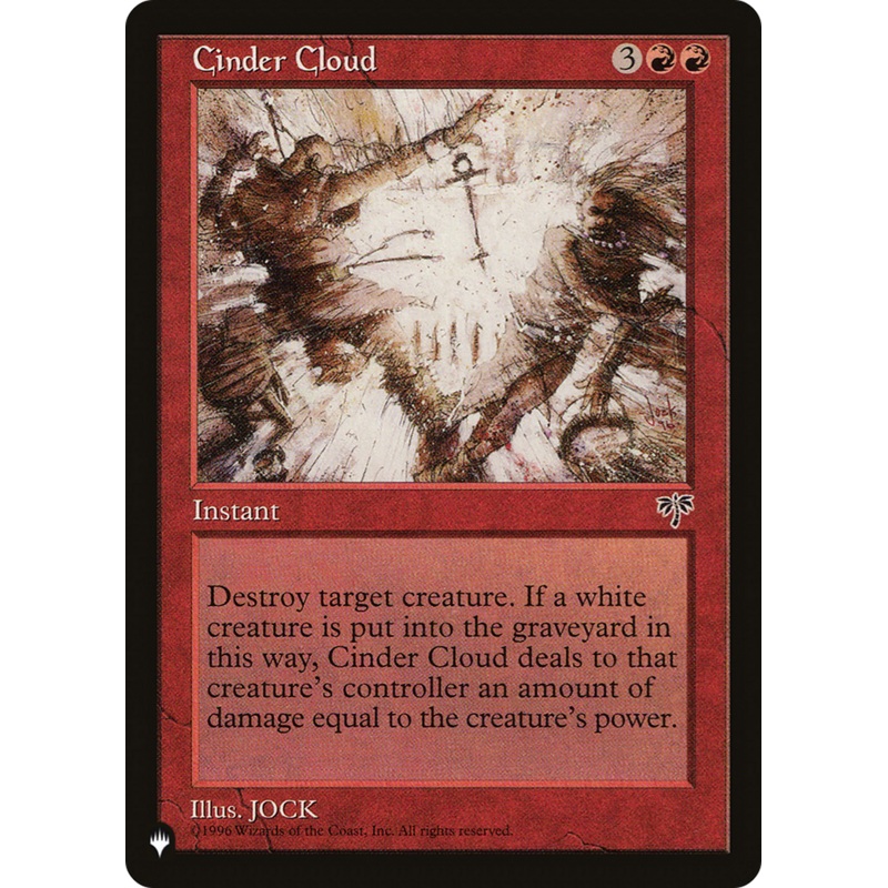 Cinder Cloud [The List]