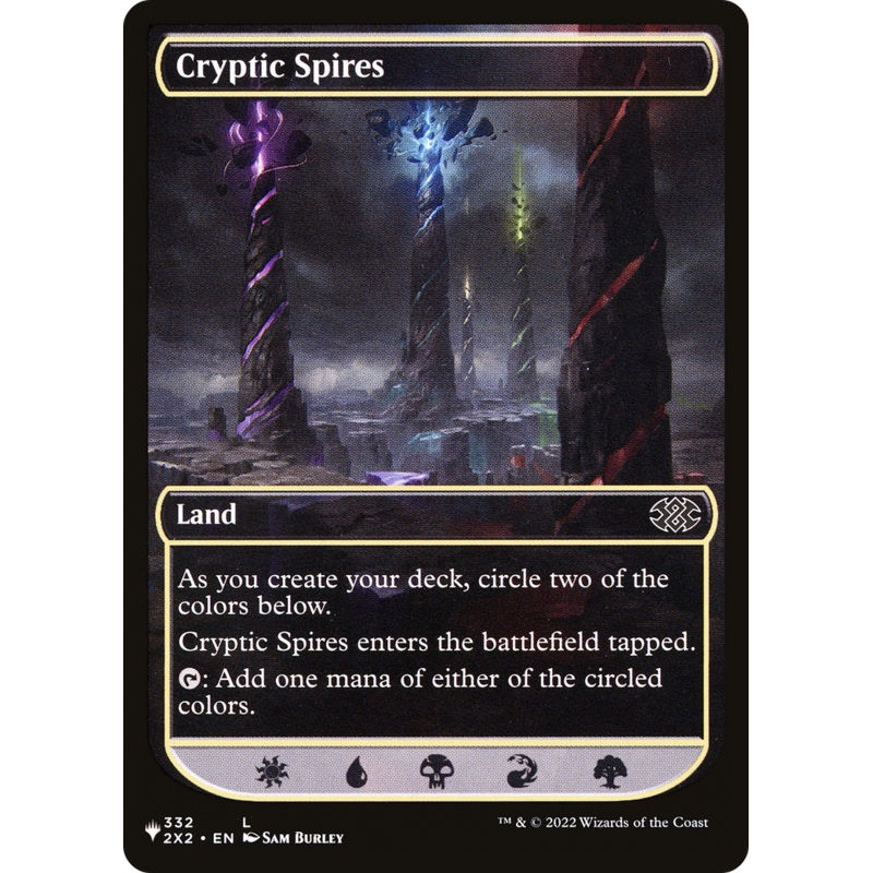 Cryptic Spires [The List]