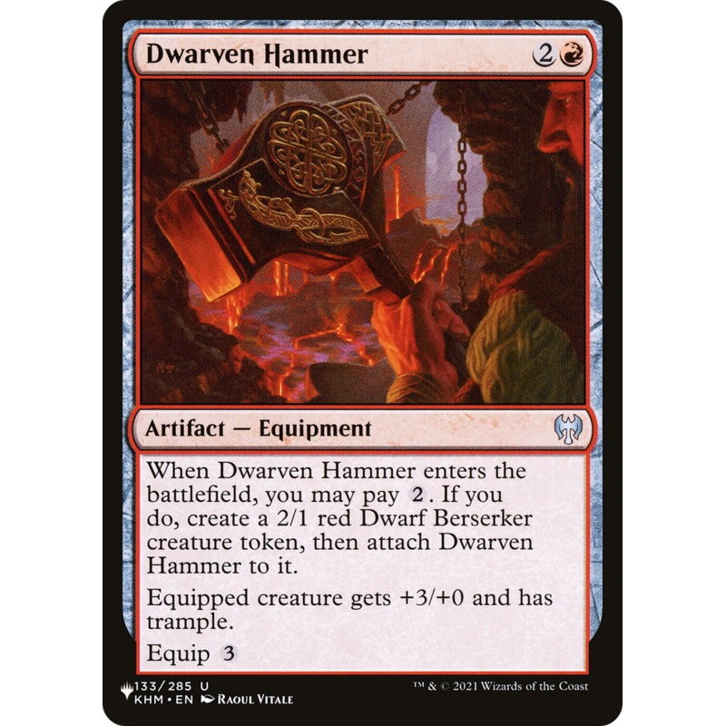 Dwarven Hammer [The List]