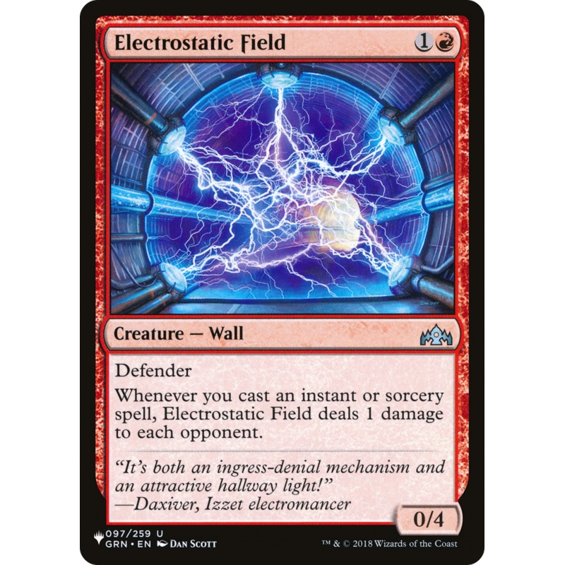 Electrostatic Field [The List]