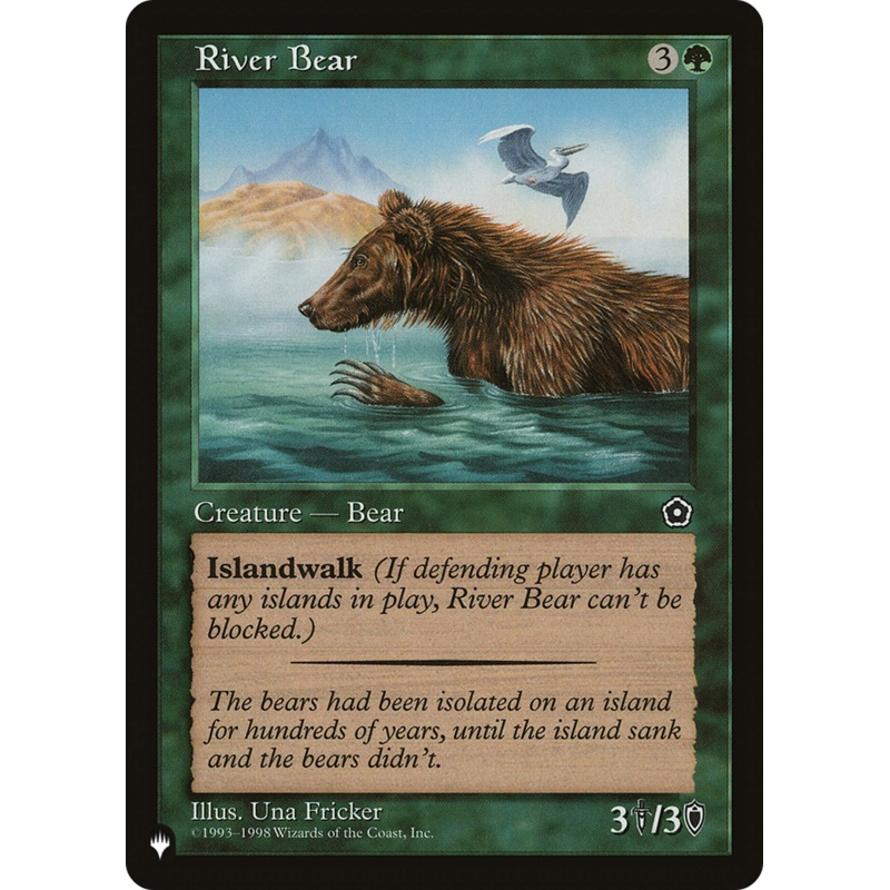 River Bear [The List]
