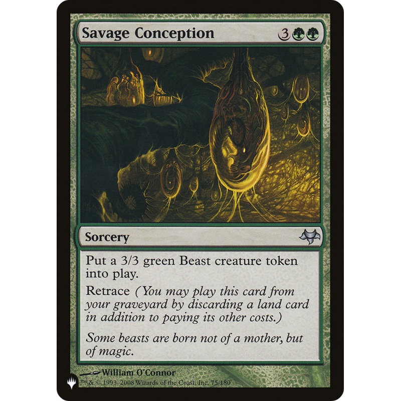 Savage Conception [The List]