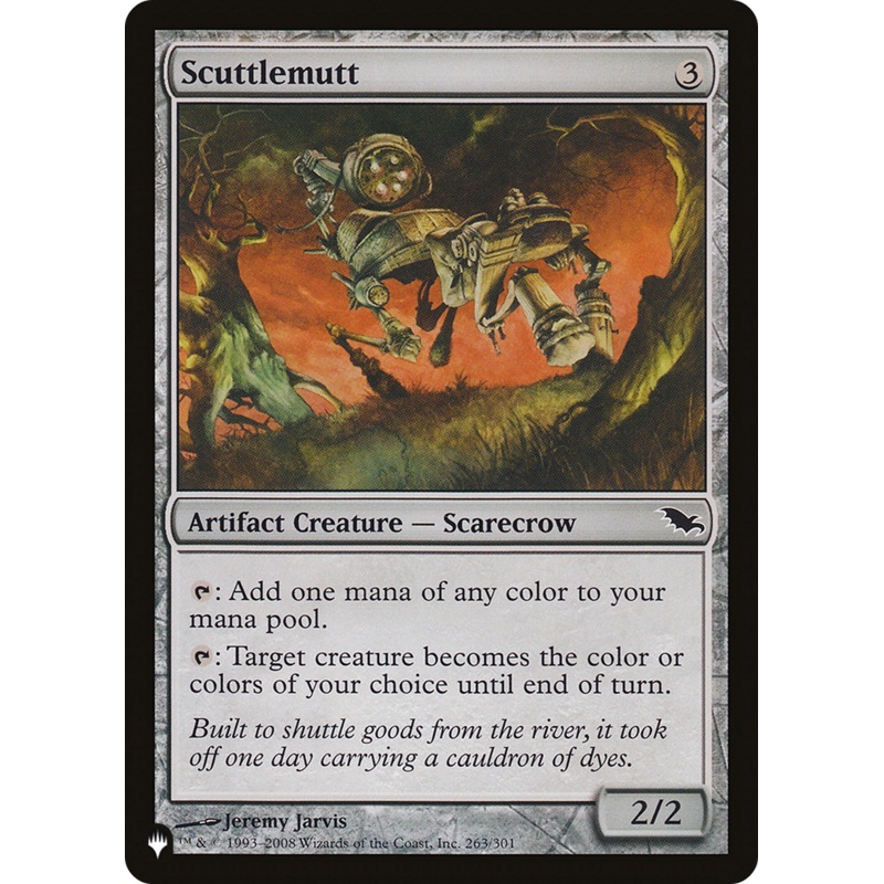 Scuttlemutt [The List]
