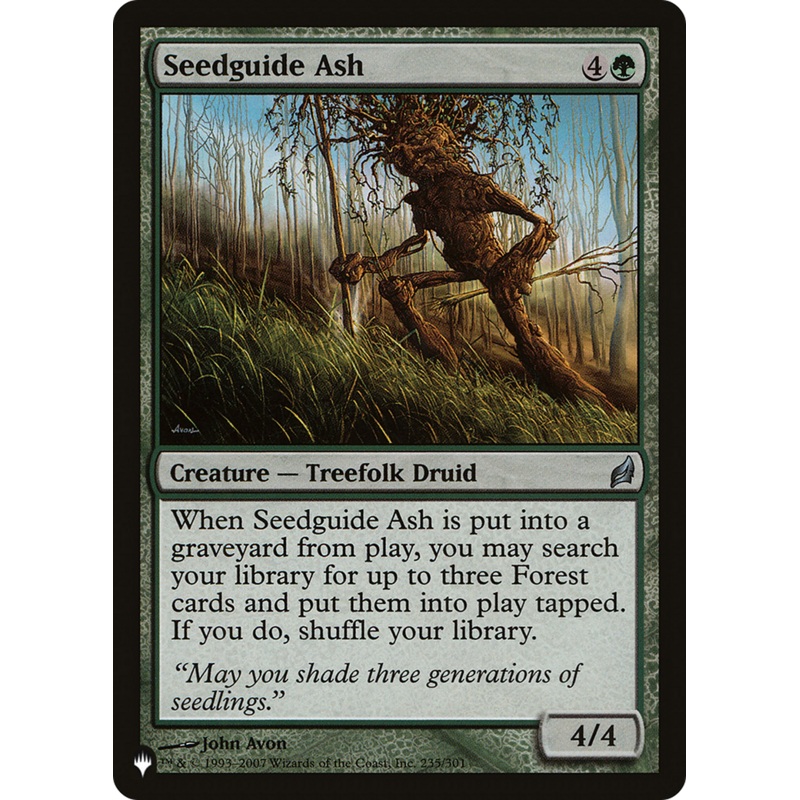 Seedguide Ash [The List]