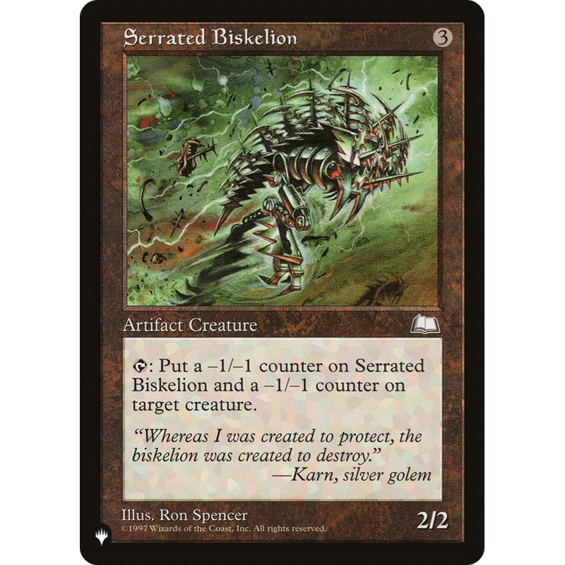 Serrated Biskelion [The List]