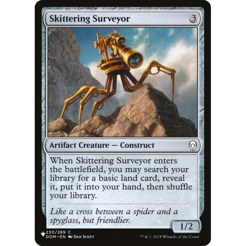 Skittering Surveyor [The List]