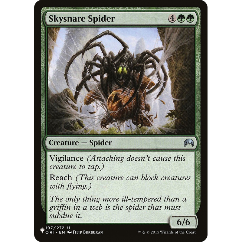 Skysnare Spider [The List]
