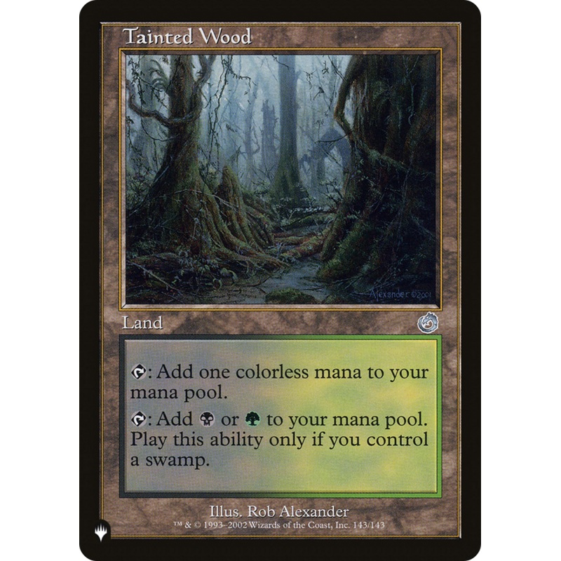 Tainted Wood [The List]