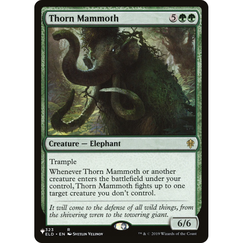 Thorn Mammoth [The List]