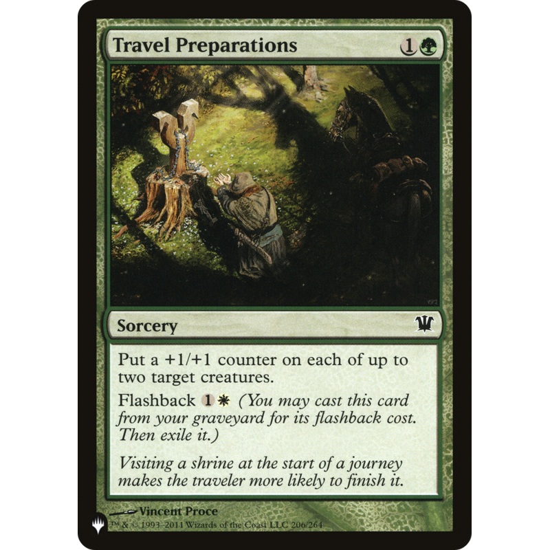 Travel Preparations [The List]