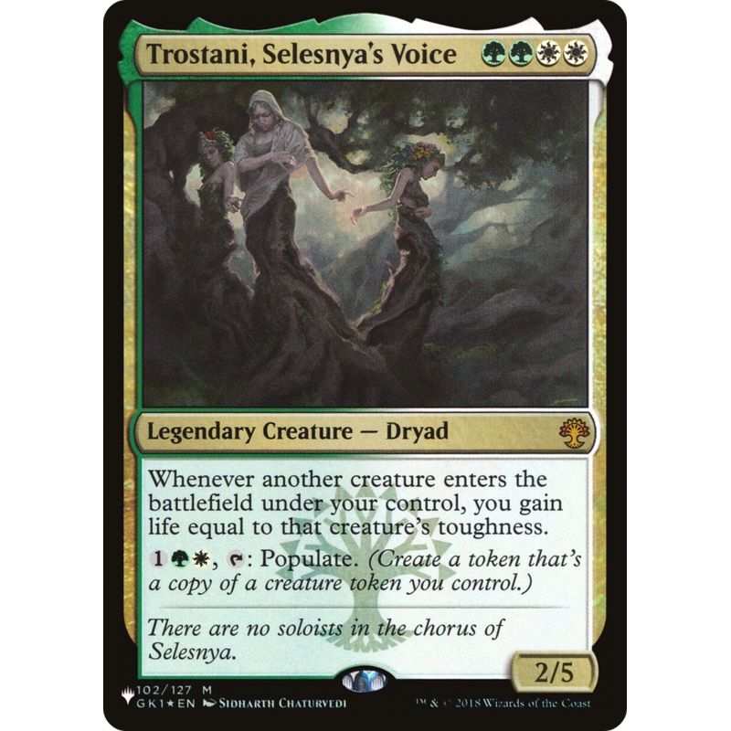 Trostani, Selesnya's Voice [The List]