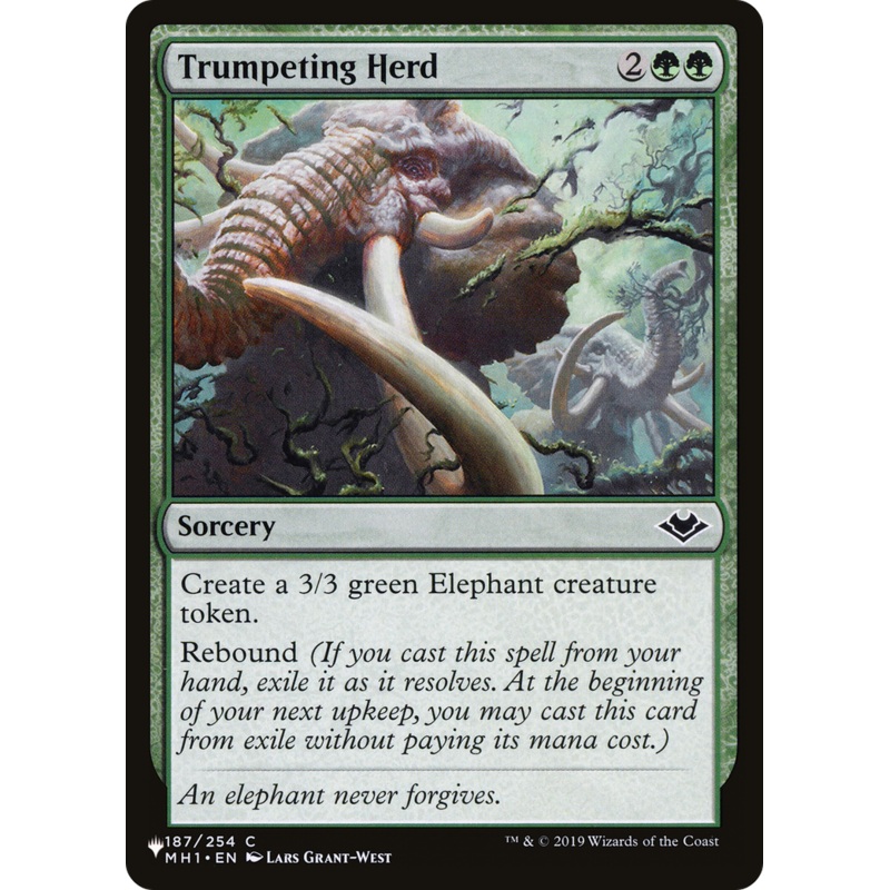 Trumpeting Herd [The List]