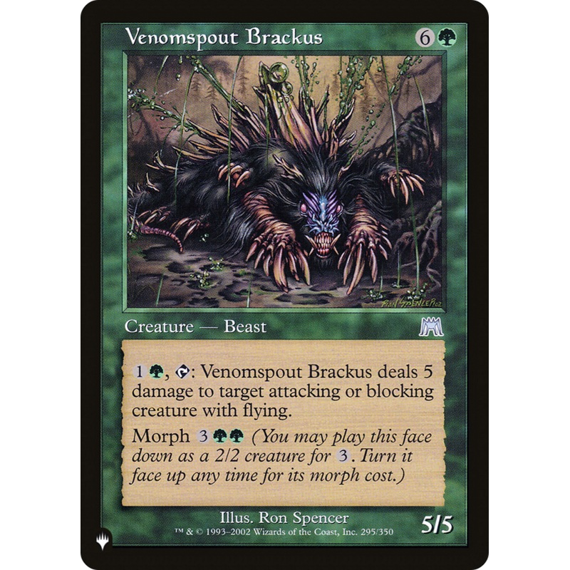 Venomspout Brackus [The List]