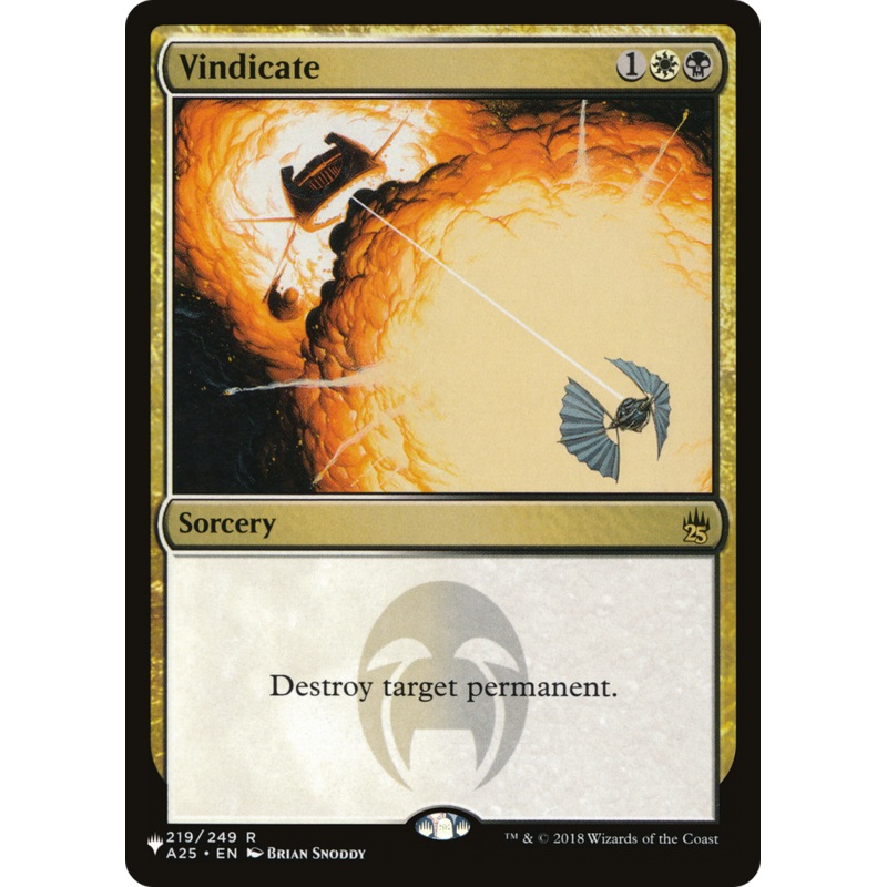 Vindicate [The List]