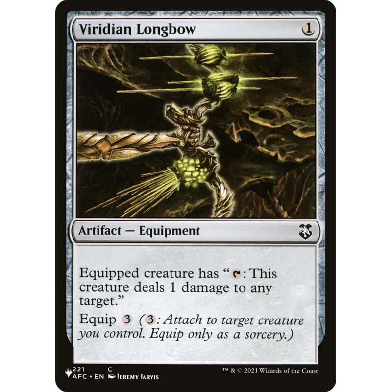 Viridian Longbow [The List]
