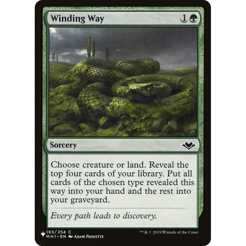 Winding Way [The List]