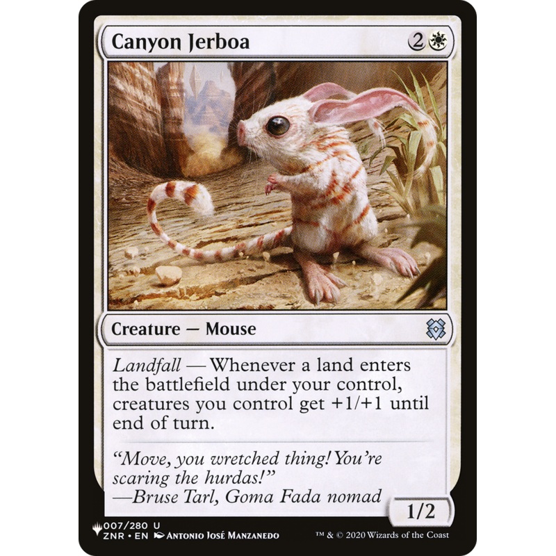 Canyon Jerboa [The List]