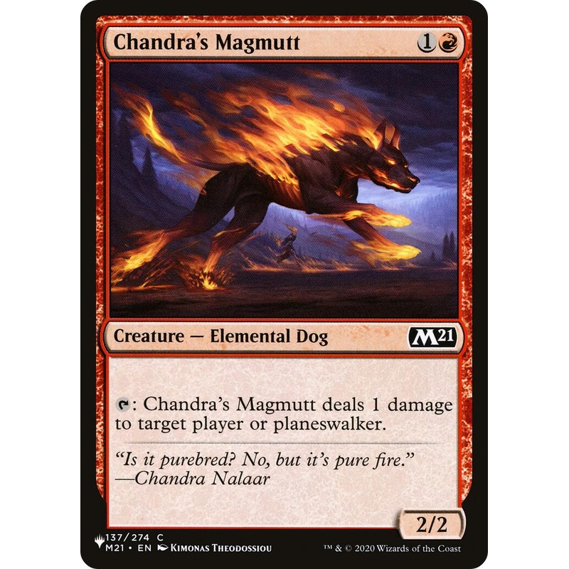 Chandra's Magmutt [The List]