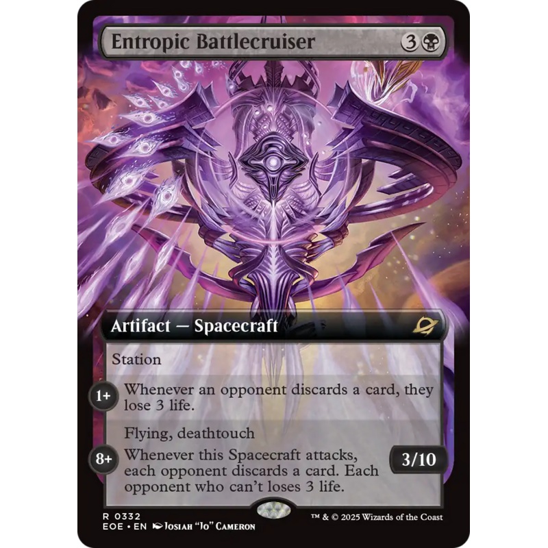 Entropic Battlecruiser (Extended Art) [Edge of Eternities]