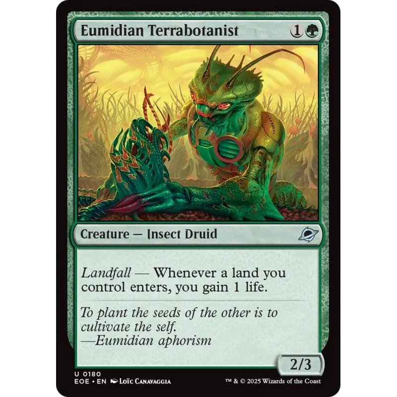 Eumidian Terrabotanist [Edge of Eternities]