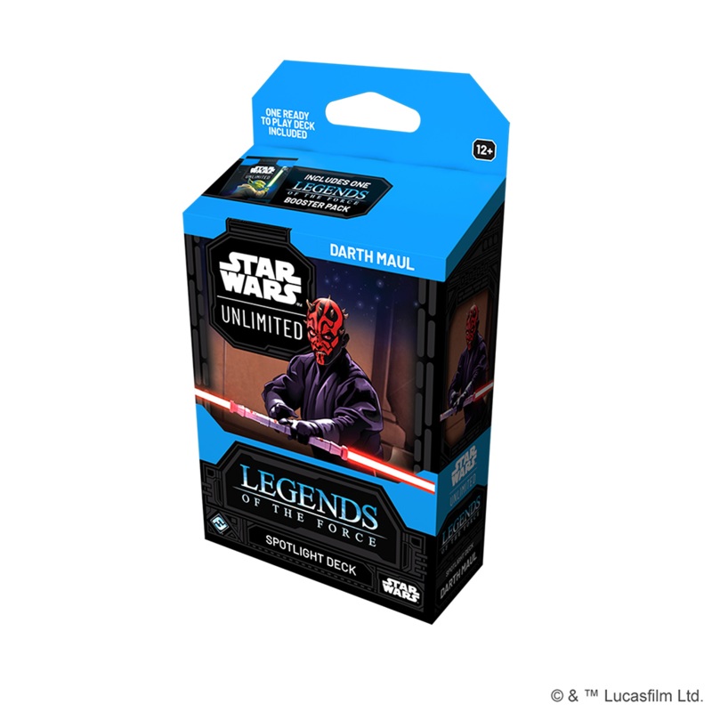 Star Wars: Unlimited - Legends of the Force - Spotlight Deck [Darth Maul]