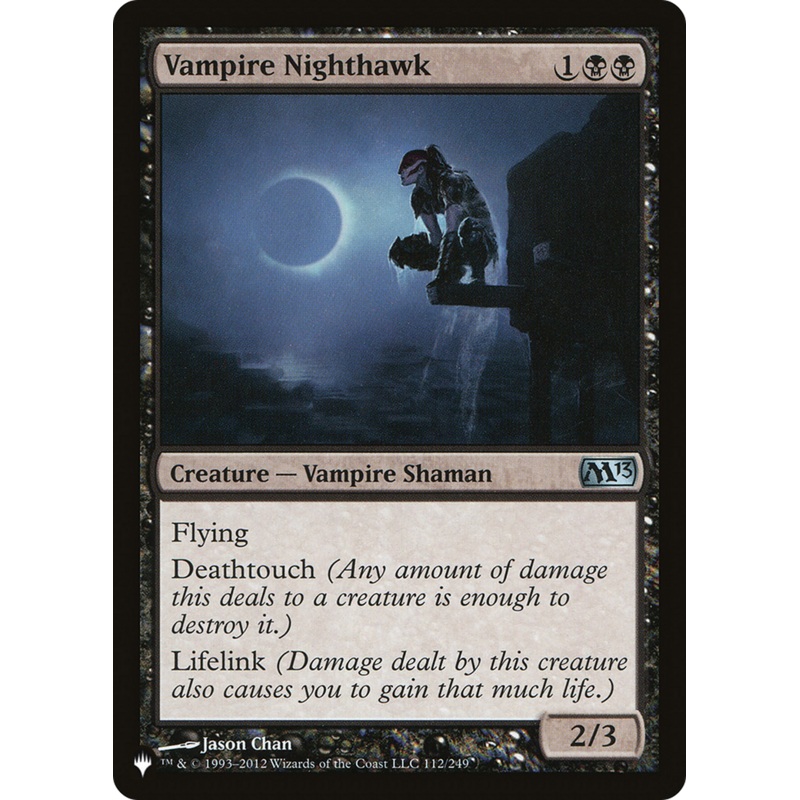 Vampire Nighthawk (M13) [The List]