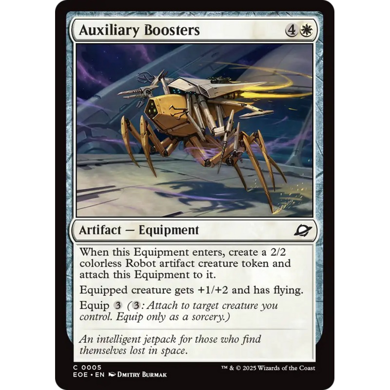 Auxiliary Boosters [Edge of Eternities]