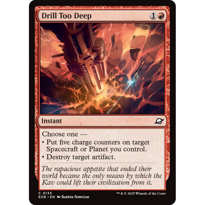 Drill Too Deep [Edge of Eternities]