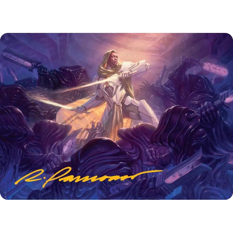 Syr Vondam, Sunstar Exemplar Art Card (Gold-Stamped Signature) [Edge of Eternities Art Series]
