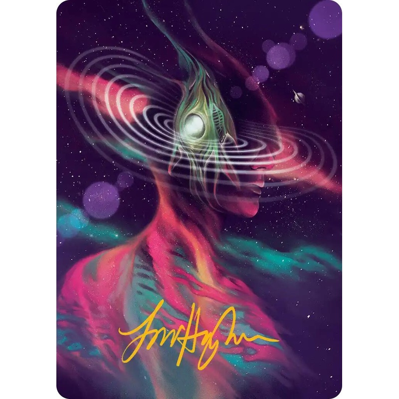 Terrasymbiosis Art Card (Gold-Stamped Signature) [Edge of Eternities Art Series]