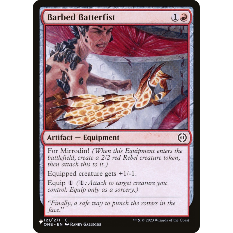 Barbed Batterfist [The List]