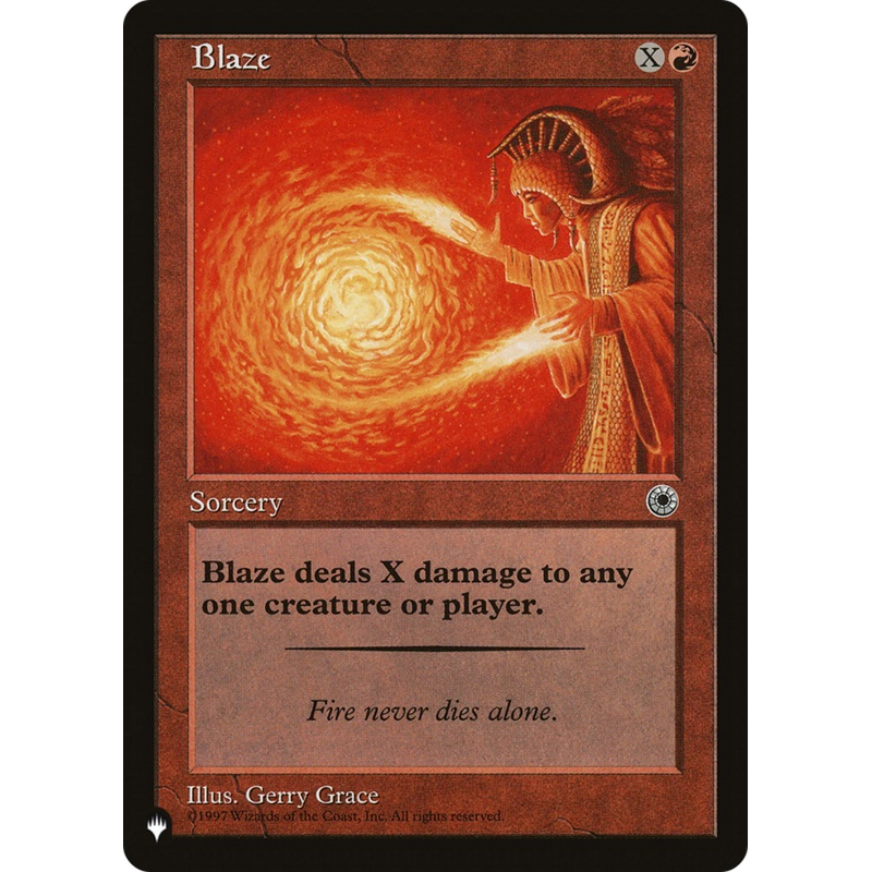 Blaze [The List]