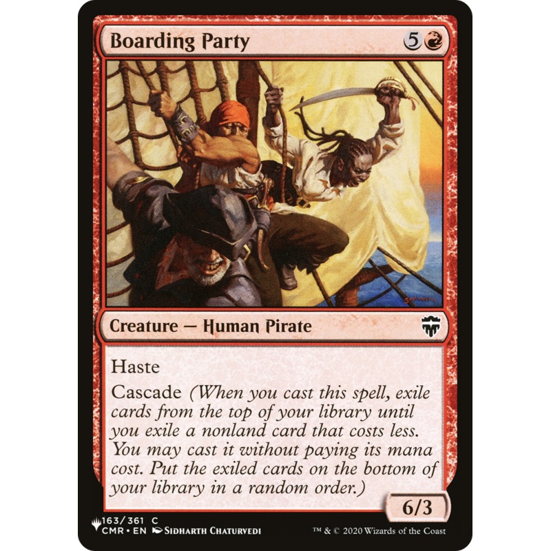 Boarding Party [The List]