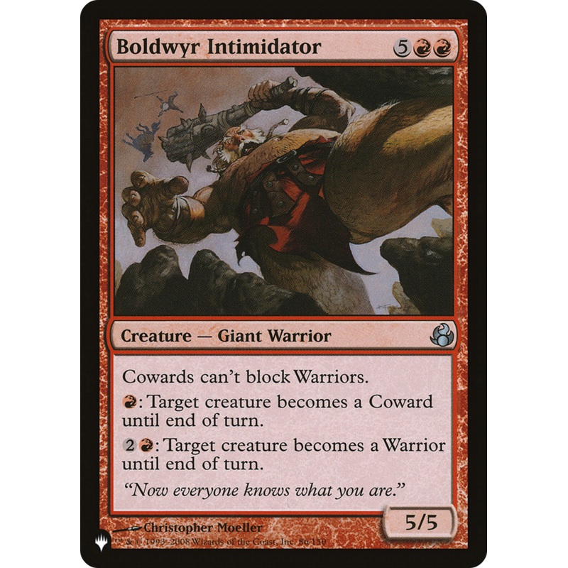 Boldwyr Intimidator [The List]