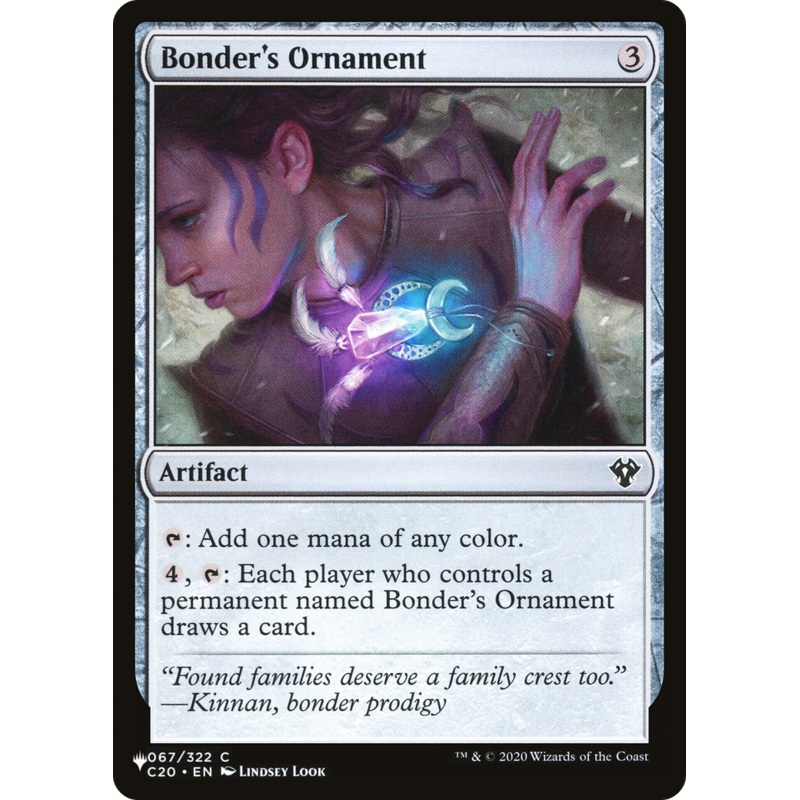 Bonder's Ornament [The List]