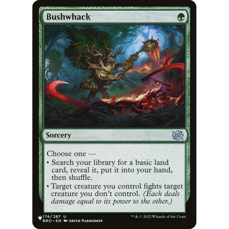 Bushwhack [The List]