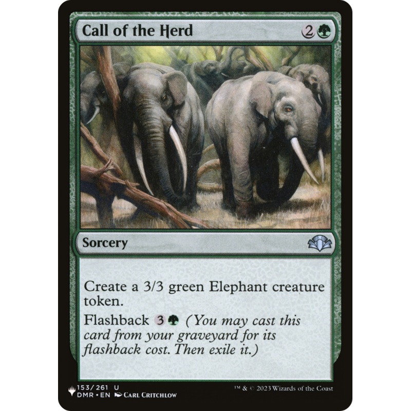 Call of the Herd [The List]