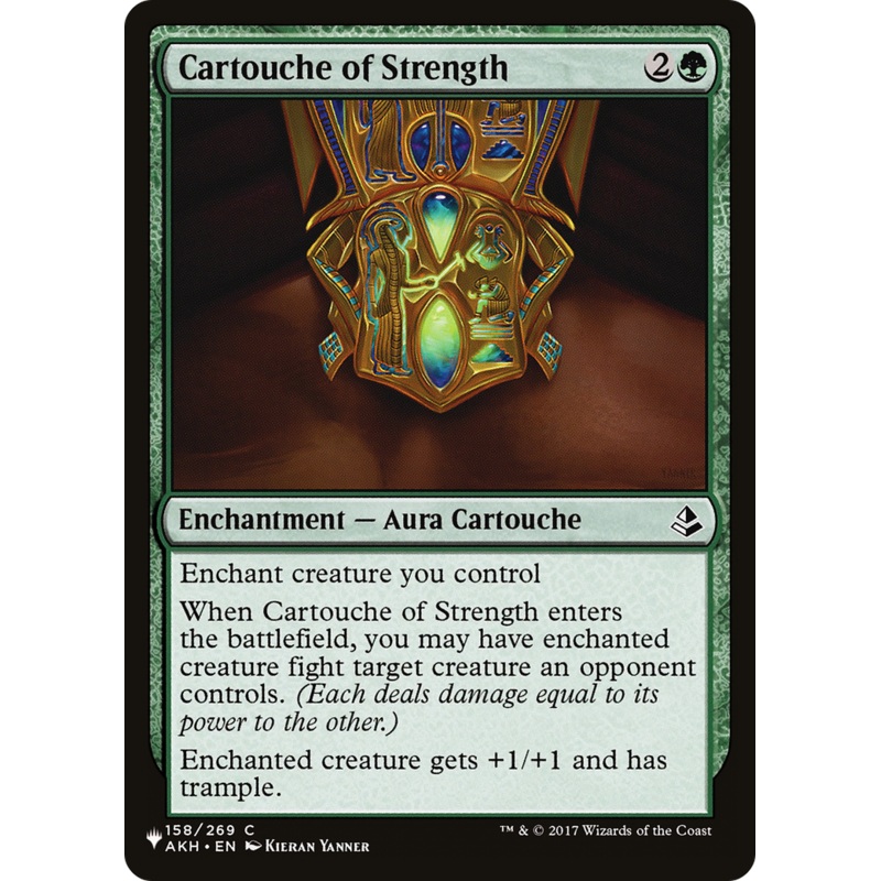 Cartouche of Strength [The List]