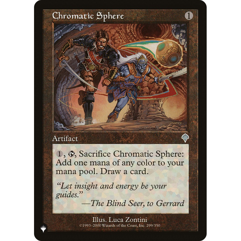 Chromatic Sphere [The List]