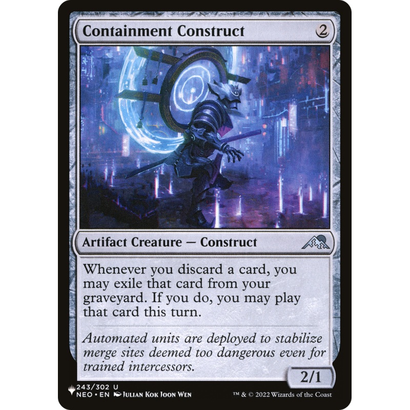 Containment Construct [The List]