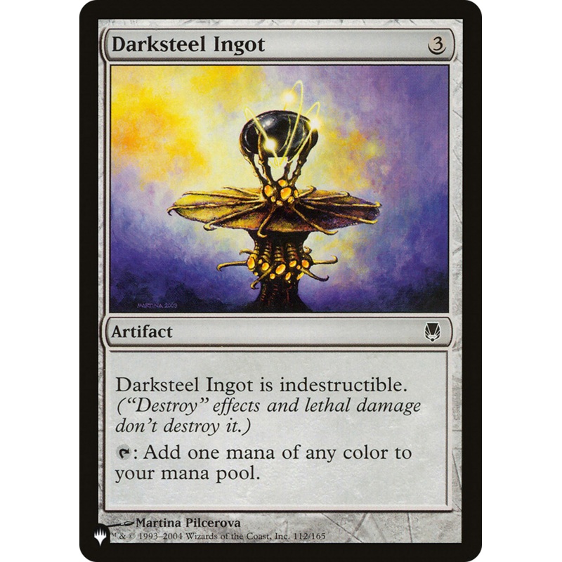 Darksteel Ingot [The List]